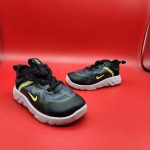 Nike CD6905-004 Lucent Toddler Shoes Sneaker Black Volt Platinum